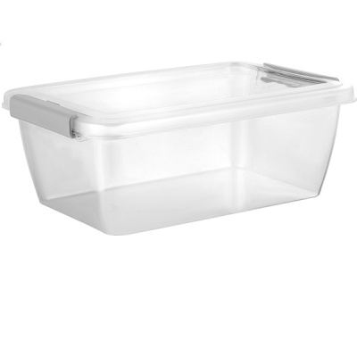 Контейнер для прод. HELSINKI 1л прямоуг. с защелками натуральный