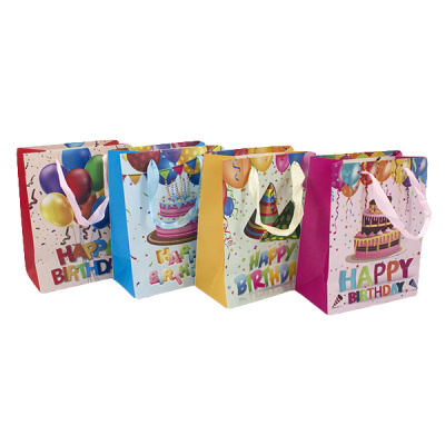 Пакет подарочный 23*18*10см