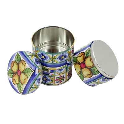 Набор банок для сыпучих продуктов 3шт (8*16см)