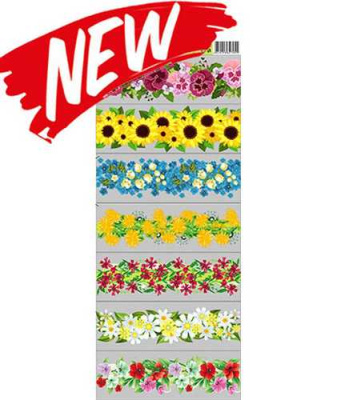 Пасхальная дек.т/у пл. "Цветочный венок" 7 фрагментов 