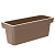 Кашпо LOFT прямоугольное 50л OLA DOM (мокко)