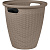 Кашпо напольное Rattan D380мм/30л с внутренним горшком 16л французский платан (то)
