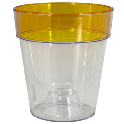 Горшок Протея 1,4л для орхидей Янтарный