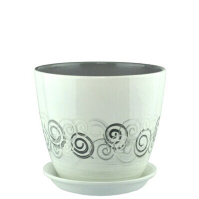 Горшок Роспись бутон эфир 12см (РС 31/1)