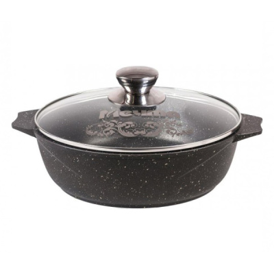 Жаровня индукционная 4л (28 см) АП Гранит black Induction Pro  34802И