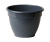 Горшок "Антик", D19, с поддоном 2,6л антрацит (то)
