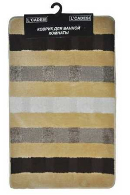 Набор ковриков 2шт. MARATHON из пропилен. 50*80см SAFARI бежевый