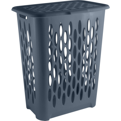 Корзина для белья 37л Light (422х290х515мм) космический серый