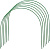 Дуга для парника 4,0м кембрик (комплект 6дуг)
