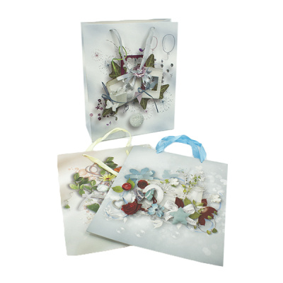 Пакет подарочный 32*26*12см