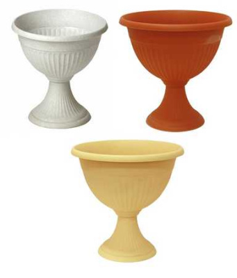 Кашпо-вазон ЛИВИЯ D310мм. низкий 7л (то)