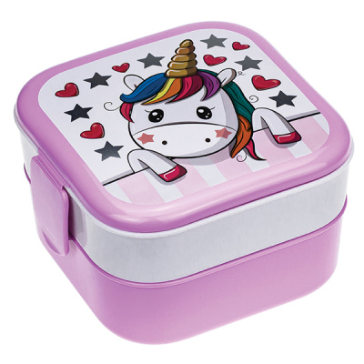 Контейнер для обеда 0,4+0,4л (то)