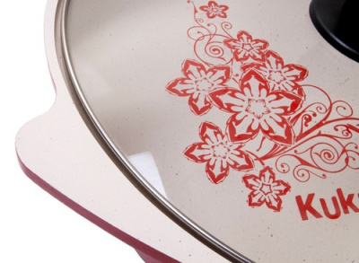 Казан для плова 4,5л со стеклянной крышкой АП,линия "Модерн"