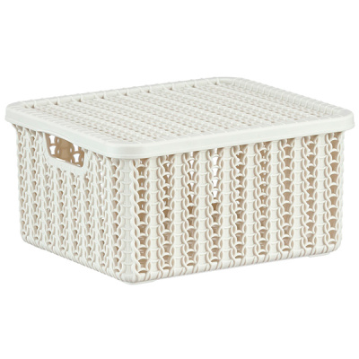 Коробка ВЯЗАНИЕ 1,5л с крышкой (то)