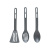 Набор кухонных принадлежностей из 3 предметов Granit (серый)(то) Набор кухонных принадлежностей из 3 предметов Granit (серый)(то)
