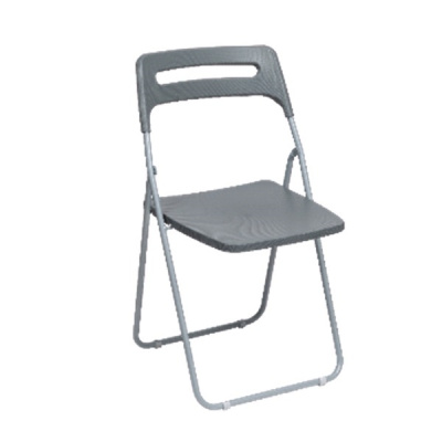 Стул раскладной VIKEA (серый) (хпп) (то)
