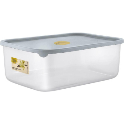 Контейнер д/продуктов Vanilla прямоуг. 4,5л с гибк.крышк. трюфель