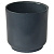 Горшок Дельта 4,4л с вкладкой Антрацит