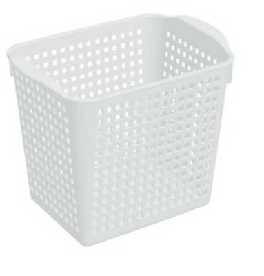 Корзинка "Лофт" 2,8л 200х135х165мм (белый) (то)