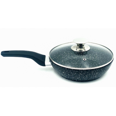 Сковорода с кр. INDUCTION M  D-280мм, soft touch ручк.