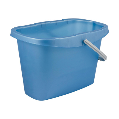 Ведро 13л Step прямоугольное индиго (то)
