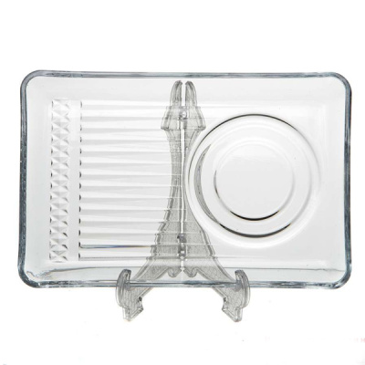 Набор чайных блюдец 2 шт ELYSIA 184*120 мм