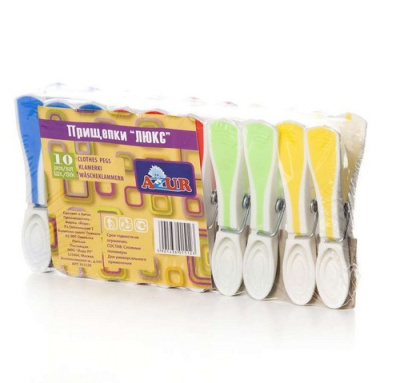 Прищепки Азур Люкс 10шт.