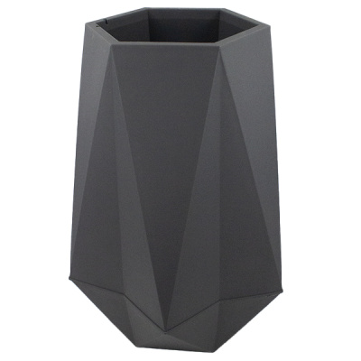 Кашпо пластиковое ЗВЕЗДА Ø-29см h-67см ТОЛЬКО КЭШ