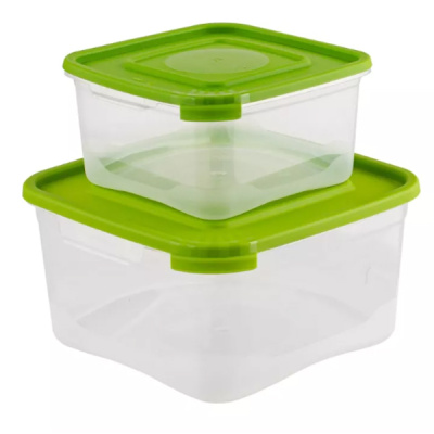 Комплект контейнеров для СВЧ (2шт) КАСКАД 0,46+1,0л  (то)