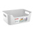 Корзинка универсальная "SCANDI", 170х120х75мм, 1,2л (белый) (то)