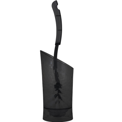 Ерш туалетный Vogue со стаканом чёрный опал (то)