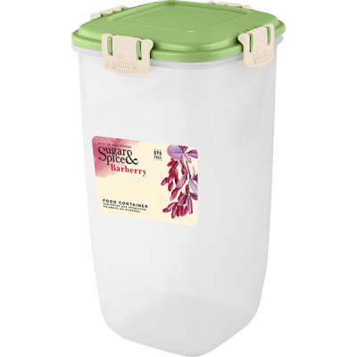 Контейнер д/продуктов Barberry 1,5л герм.высокий фисташка (то)