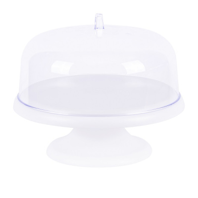 Тортница на ножке белый (то)