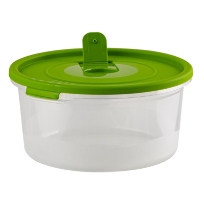 Контейнер для СВЧ 1,6л круглый с клапаном (то)