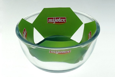 Форма стекл. круглая 20*10см/2,0л 