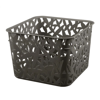 Корзинка универсальная 205х205х145мм XXL серый (то)