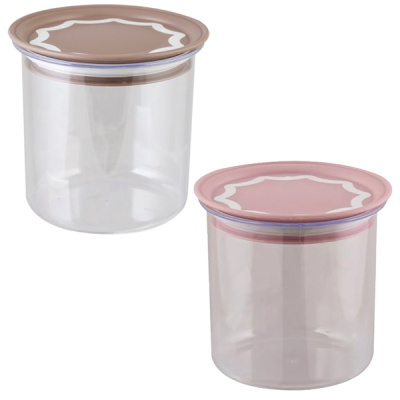 Банка для сыпучих продуктов 0,6л с вак.кр.(то)