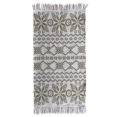 Коврик Kilim Usak из хлопка 60х90 коричневый-бежевый, Турция