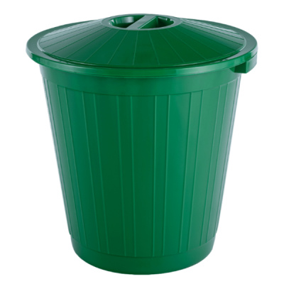 Бак 80л с крышкой (зеленый)