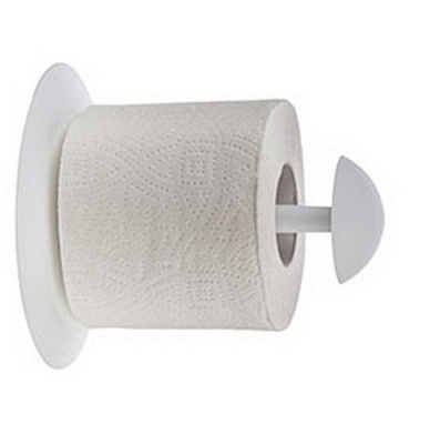 Держатель для туалетной бумаги "Aqua" (снежно-белый) (то)