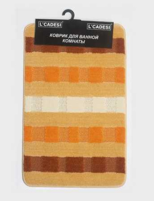 Коврик MARATHON из пропилен. 60*100см  SAFARI терракот