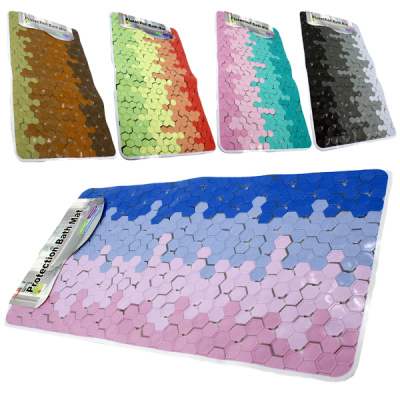 Коврик в ванную комнату PVC 39*69см 