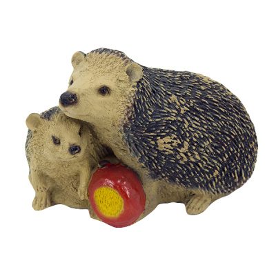 Ежики пара с яблоком