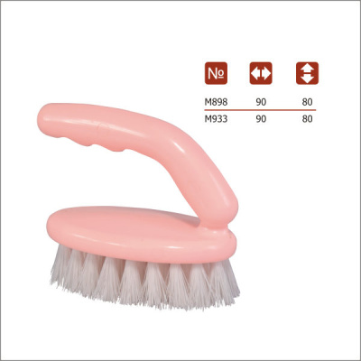 Щётка для одежды "Утюжок" 9х8 см (микс)(то)