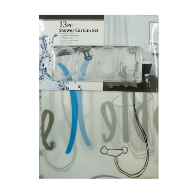 Штора для ванной комнаты 180*180см PEVA