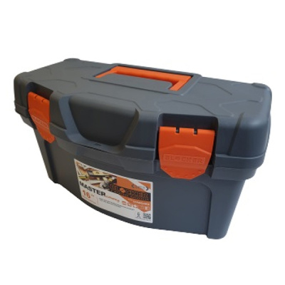 Ящик для инструментов "Master Economy" 16" черно-оранжевый (то)