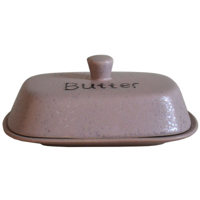 Масленка керамическая 19*12*7см