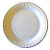 Тарелка бумажная Д175 6шт БЕЛАЯ Антелла