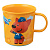 Кружка детская с декором и нескользящим дном 200мл "МИ-МИ-МИШКИ"  (Оранжевый)(то)