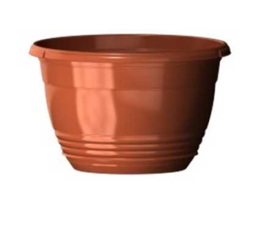 Горшок "Глория", D25, с поддоном 4,2л терракотовый (то)